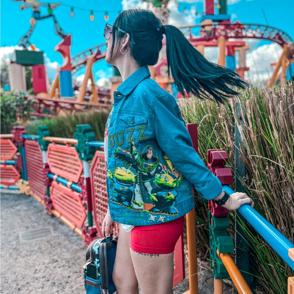 Custom Disney’s Toy Story Inspired Denim Jacket - Picture 3 of 7